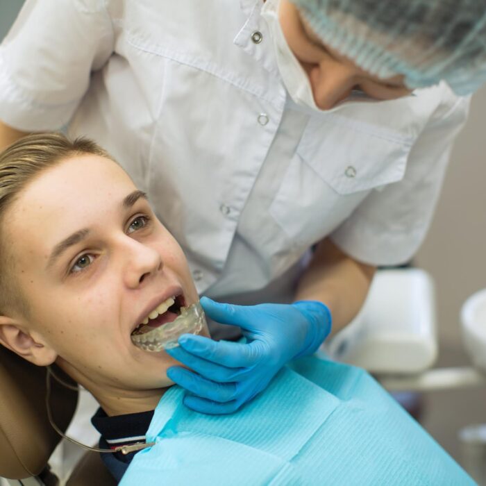 Custom orthodontic mouthguards for sports protection